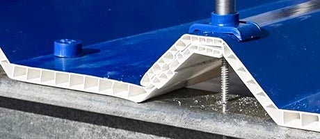Ngói lợp mái PVC rỗng & hai lớp