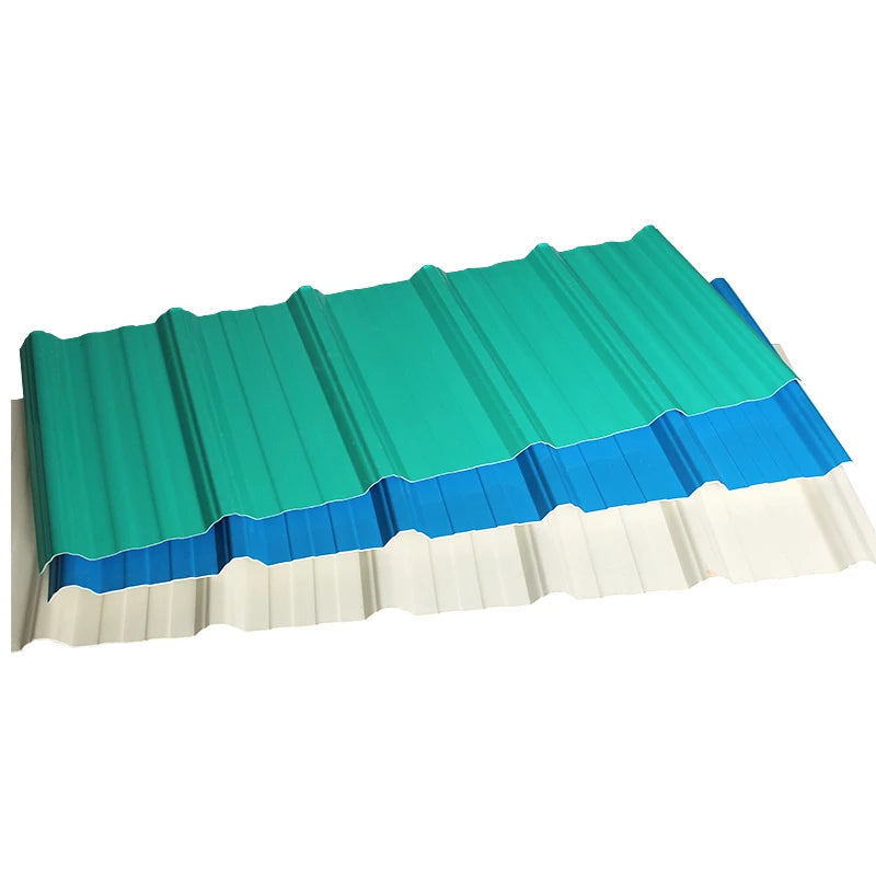 Factory Best Selling Trapezoidal Wave Profile UPVC Roofing Sheet