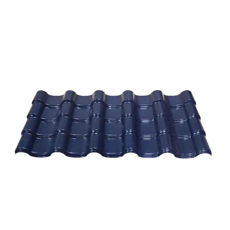 OEM/ODM tấm lợp mái uPVC nhựa tổng hợp ASA kiểu cổ điển chống ăn mòn, ngói đá PVC