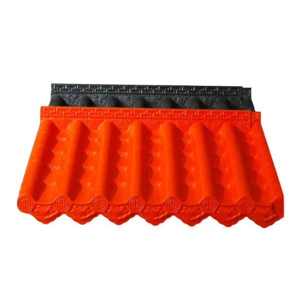 Ngói Tây Ban Nha nhựa tổng hợp ASA chất lượng tốt kiểu Ấn Độ, tấm UPVC cho lợp mái nhà ở