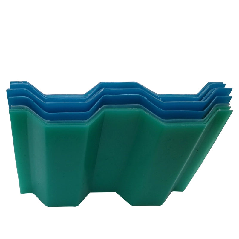 Versatile Greca Profile Plastic Corrugated Sheets Durable PVC Roof Covering