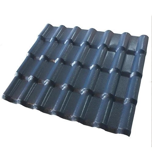 Ngói Tây Ban Nha nhựa tổng hợp ASA PVC 1050mm màu xám đậm