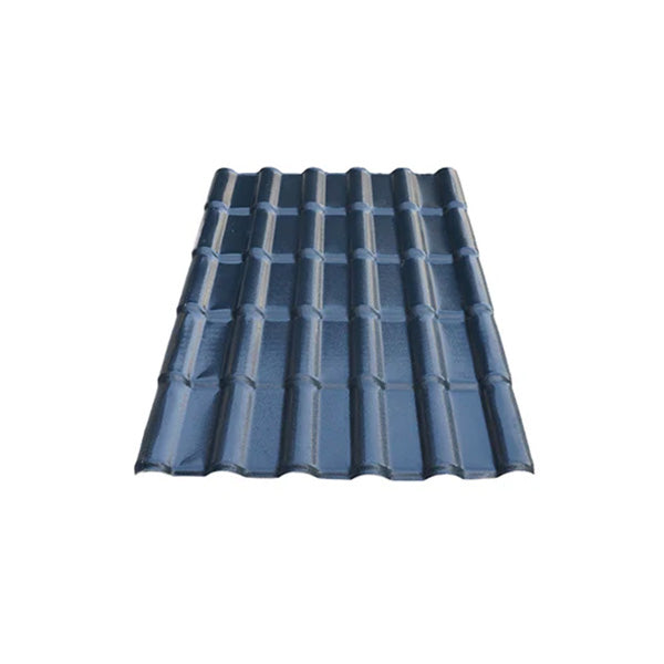 Ngói Tây Ban Nha nhựa tổng hợp ASA PVC 1050mm màu xám đậm