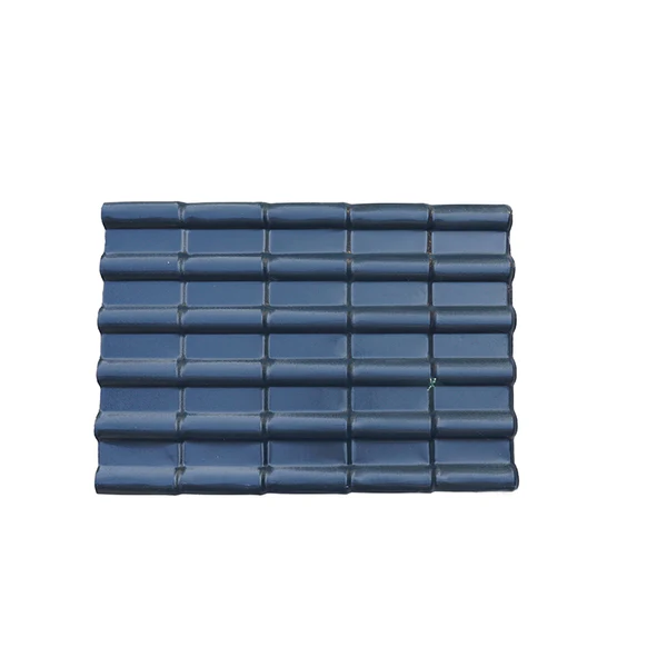 Ngói Tây Ban Nha nhựa tổng hợp ASA PVC 1050mm màu xám đậm
