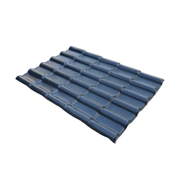 Ngói Tây Ban Nha nhựa tổng hợp ASA PVC 1050mm màu xám đậm