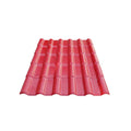 Ngói Tây Ban Nha nhựa tổng hợp ASA PVC 1050mm màu đỏ Trung Hoa