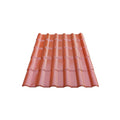 Ngói Tây Ban Nha nhựa tổng hợp ASA PVC 1050mm màu gạch đỏ