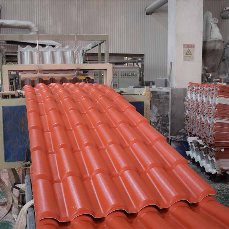 Ngói La Mã ASA PVC 1050mm màu đỏ