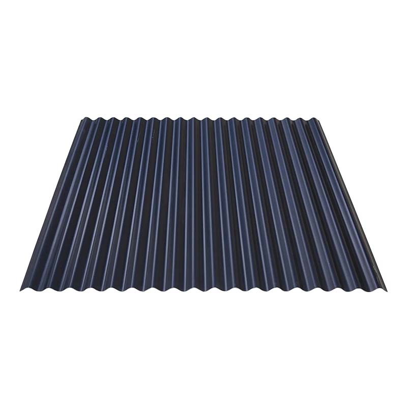 Tấm lợp mái sóng UPVC hình dạng sóng tròn màu đen